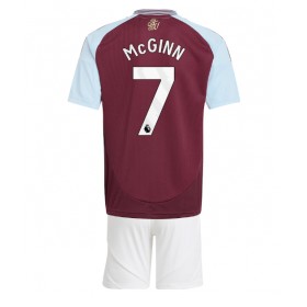 Aston Villa John McGinn #7 Heimtrikot 2024-25 Kurzarm (+ kurze hosen)